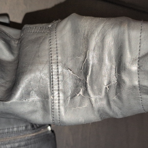 Torrid Faux Leather Moto Jacket Size 0 - Picture 7 of 7